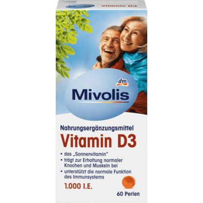 Mivolis Vitamine D3, perles