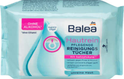 Balea Lingettes Nettoyantes Peau Impure