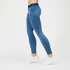 Leggings sans couture Inspire - Cyclisme pour Femme - Bleu