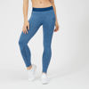 Leggings sans couture Inspire - Cyclisme pour Femme - Bleu