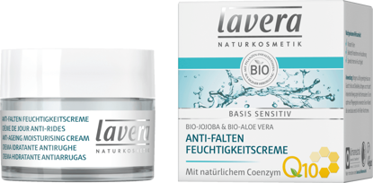 Lavera Soin Hydratant de Jour Base Sensible à l'Aloe Vera Bio & Coenzyme Q10