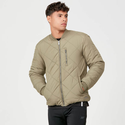 Veste Blouson Matelassé - Pro-Tech Quilted Bomber - Jacket Homme Light Olive