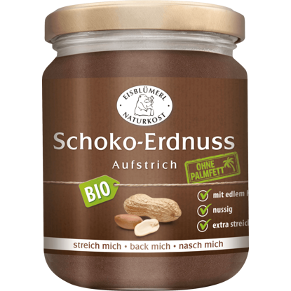 Pâte à tartiner au chocolat, tartinade au chocolat aux arachides, 250 g