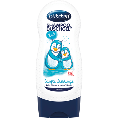 Bübchen Shampooing & Gel Douche pour Enfants Doux Chéris