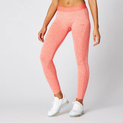 Leggings sans couture Inspire - Cyclisme pour Femme - Orange