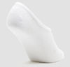 Image sur Myprotein MP Men's Essentials Invisible Socks (3 Pack) White/Neon